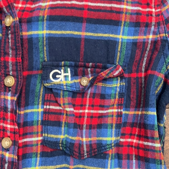 Gilly Hicks Navy and Red Flannel size Small - Picture 2 of 4